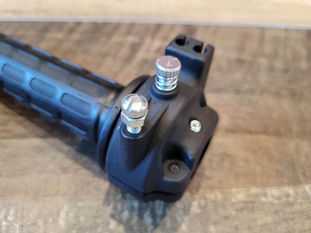 Tommaselli Daytona 2C Throttle. Black body, Tommaselli part number 0507.03-01, MG# 14603450 or MG# 17603400.