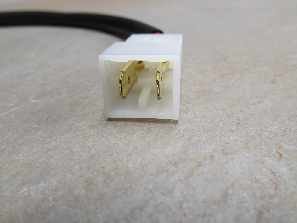 Connection near the fuse panel.